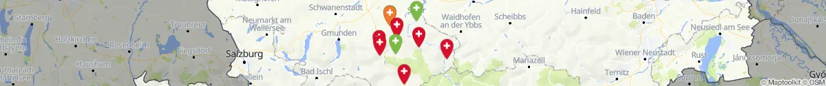 Map view for Pharmacies emergency services nearby Spital am Pyhrn (Kirchdorf, Oberösterreich)